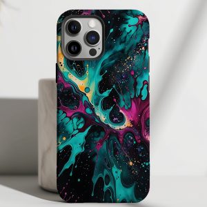Midnight Splash - Cosmic Marble Case