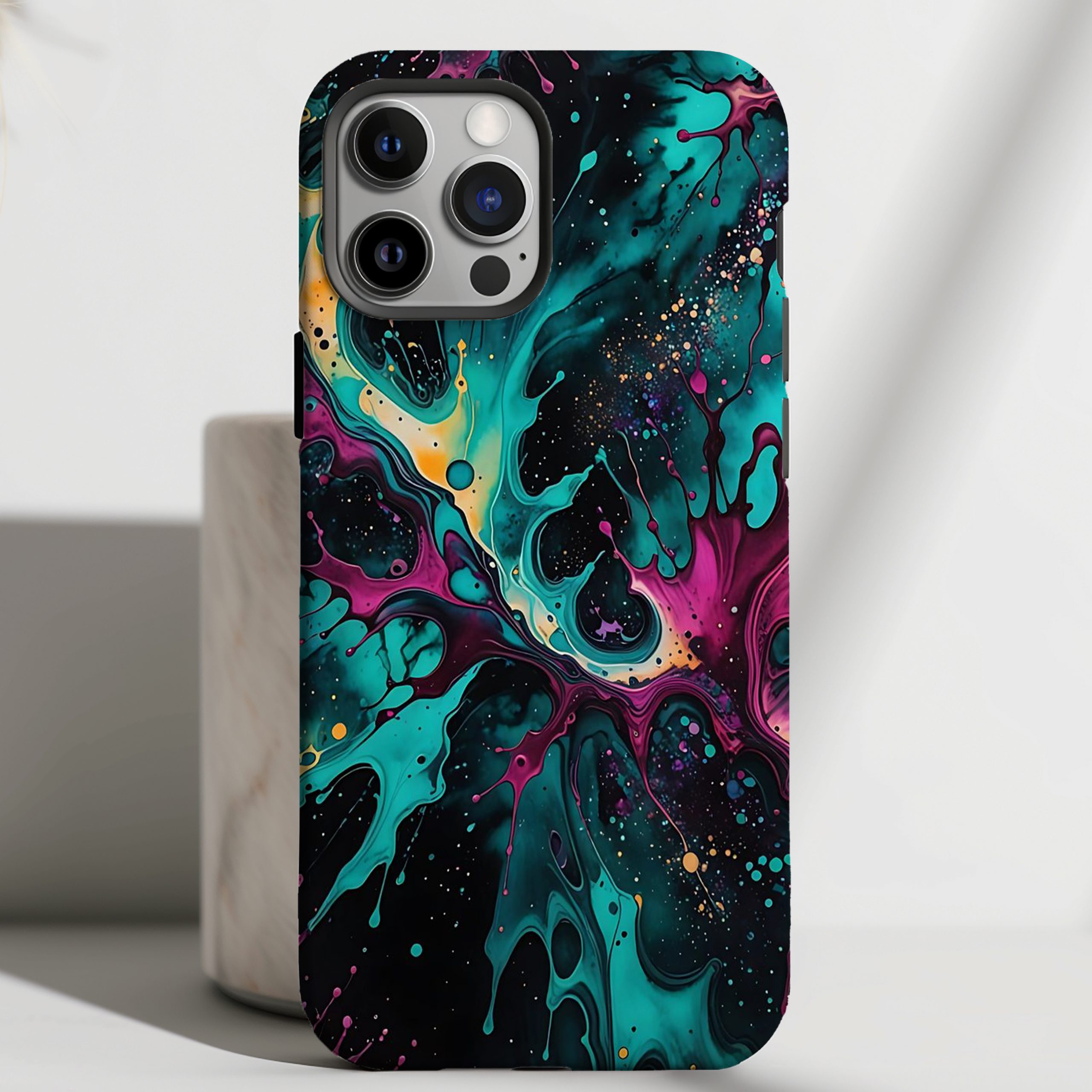 Midnight Splash - Cosmic Marble Case