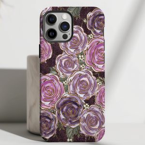 Amethyst Bloom - Violet Whisper Case