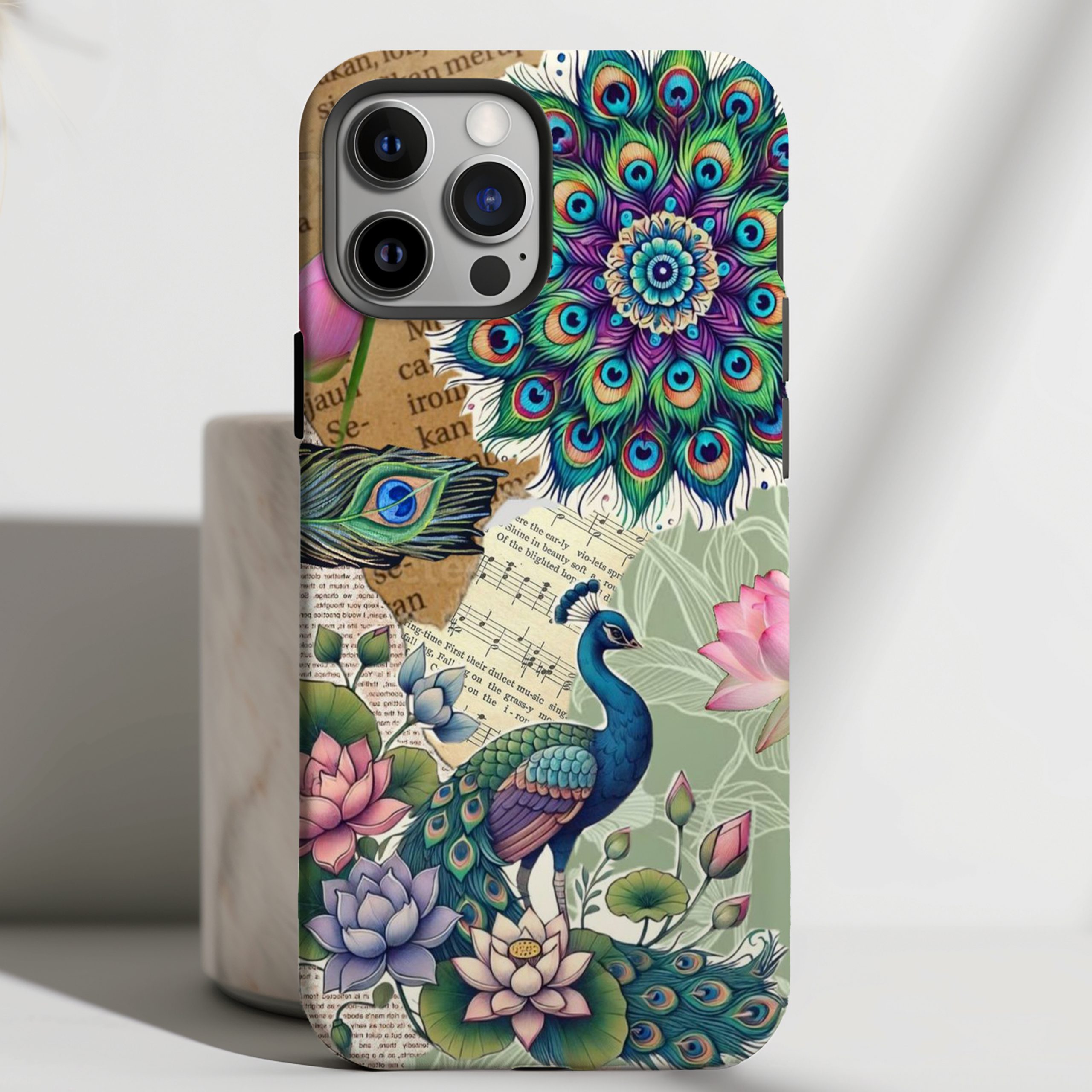 Peacock Reverie - Regal Bloom Case