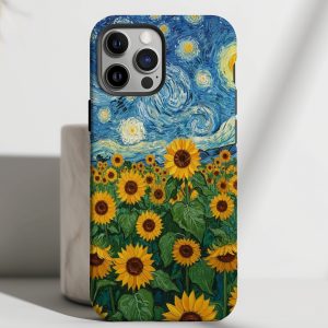 Starry Bloom - Van Gogh Sunflowers Case