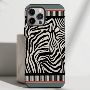 Noir Safari - Zebra Luxe Case