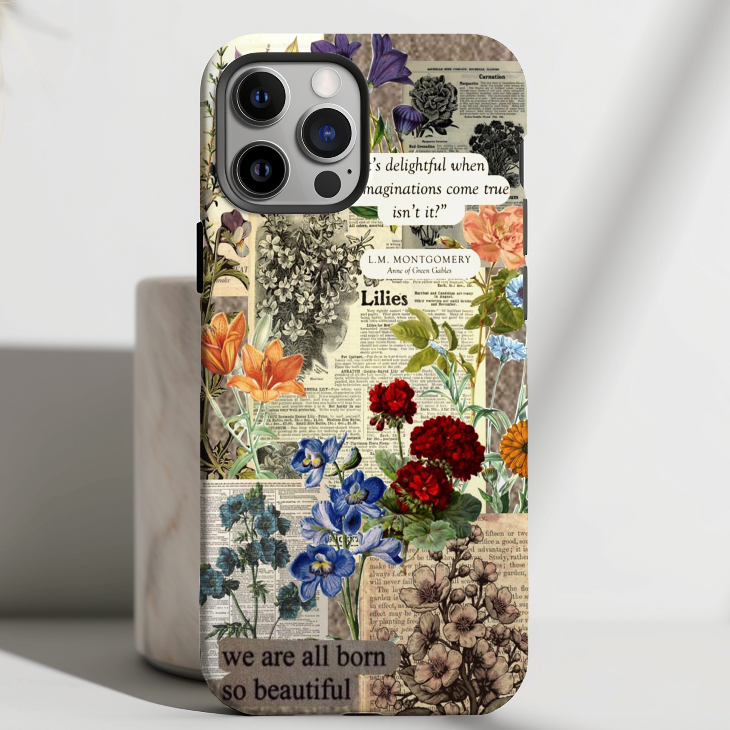 Garden Diary - Vintage Bloom Case