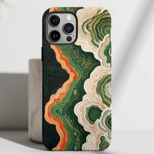 Verdant Waves - Marble Terrain Case