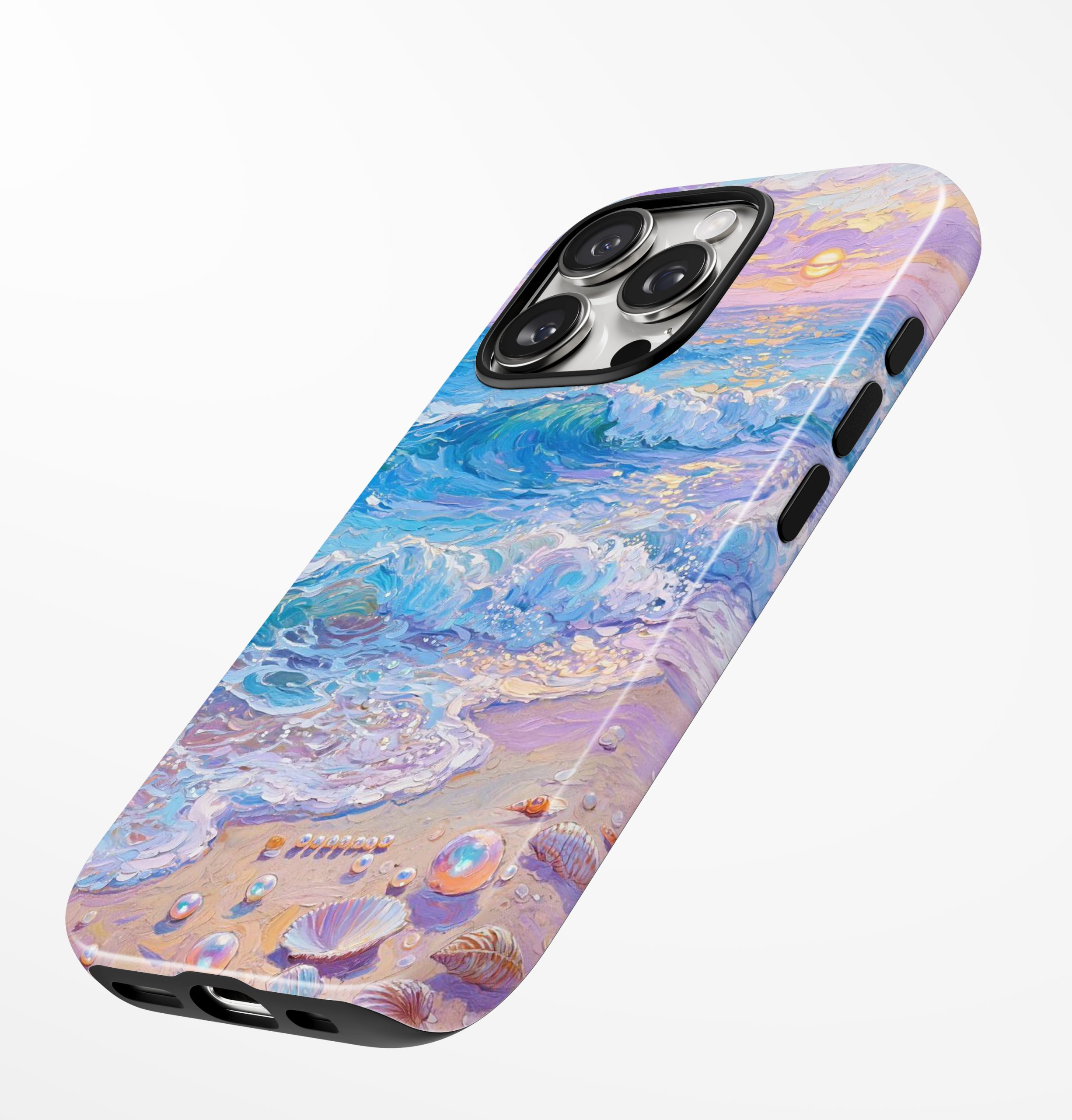 Seaside Pearl Dream – Phone Case - Image 4