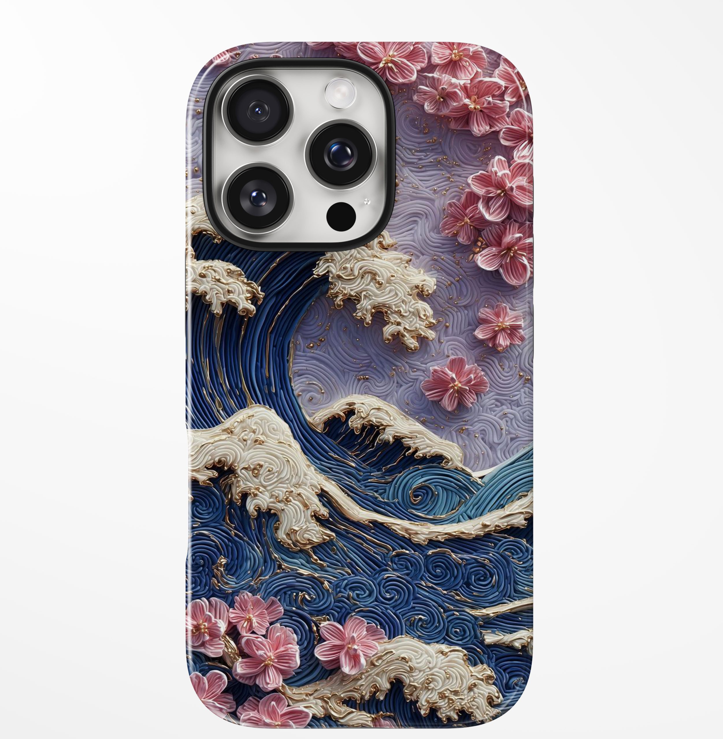 Sakura Great Wave – Phone Case
