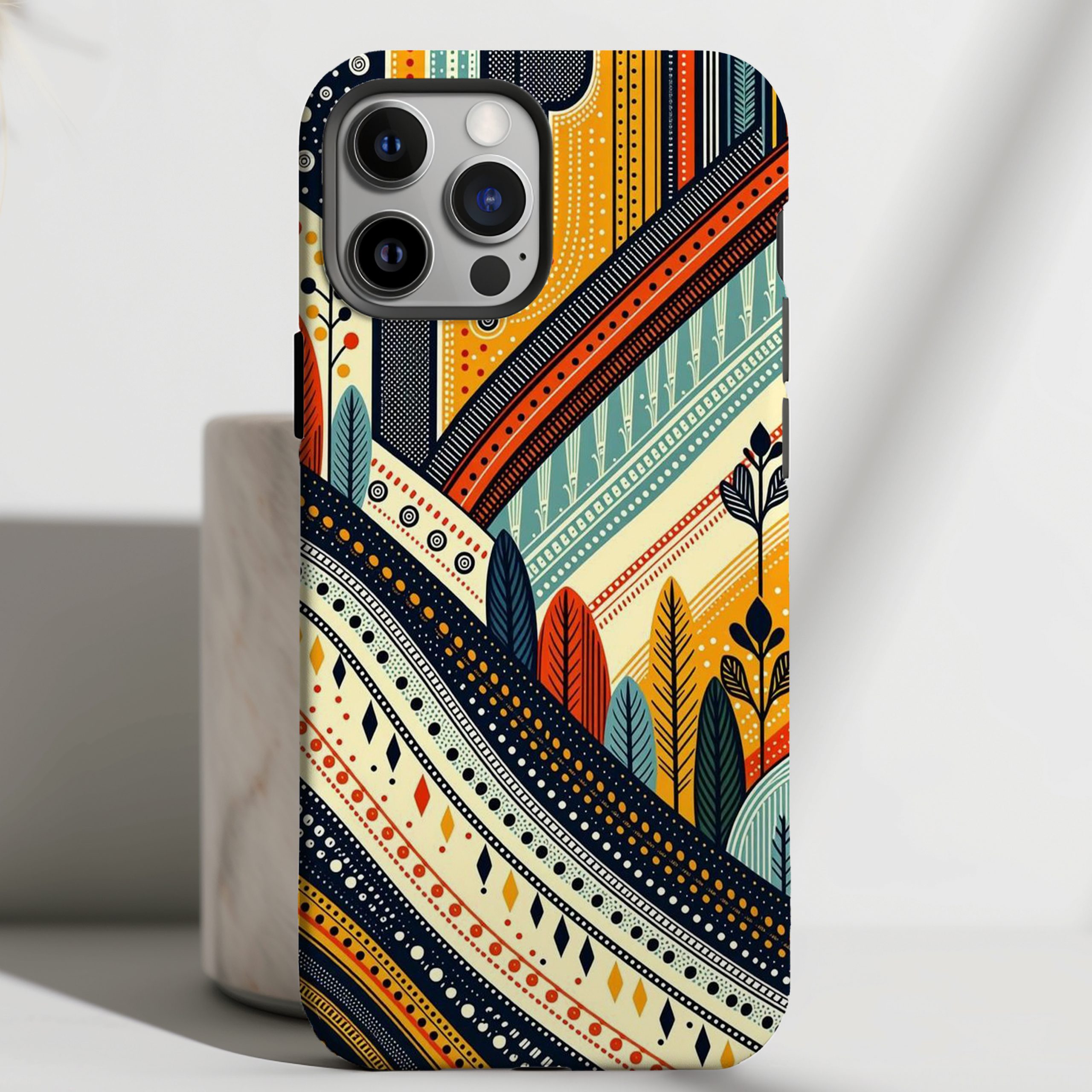 Boho Horizon - Tribal Lines Case