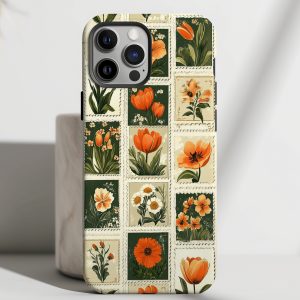 Vintage Botanica - Orange Bloom Case
