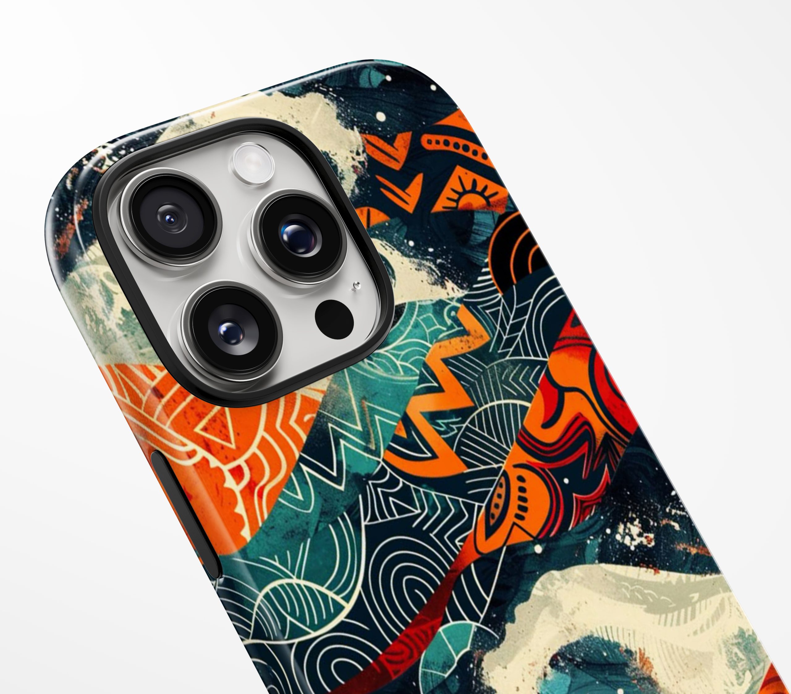 Tribal Wave Fusion – Phone Case - Image 5