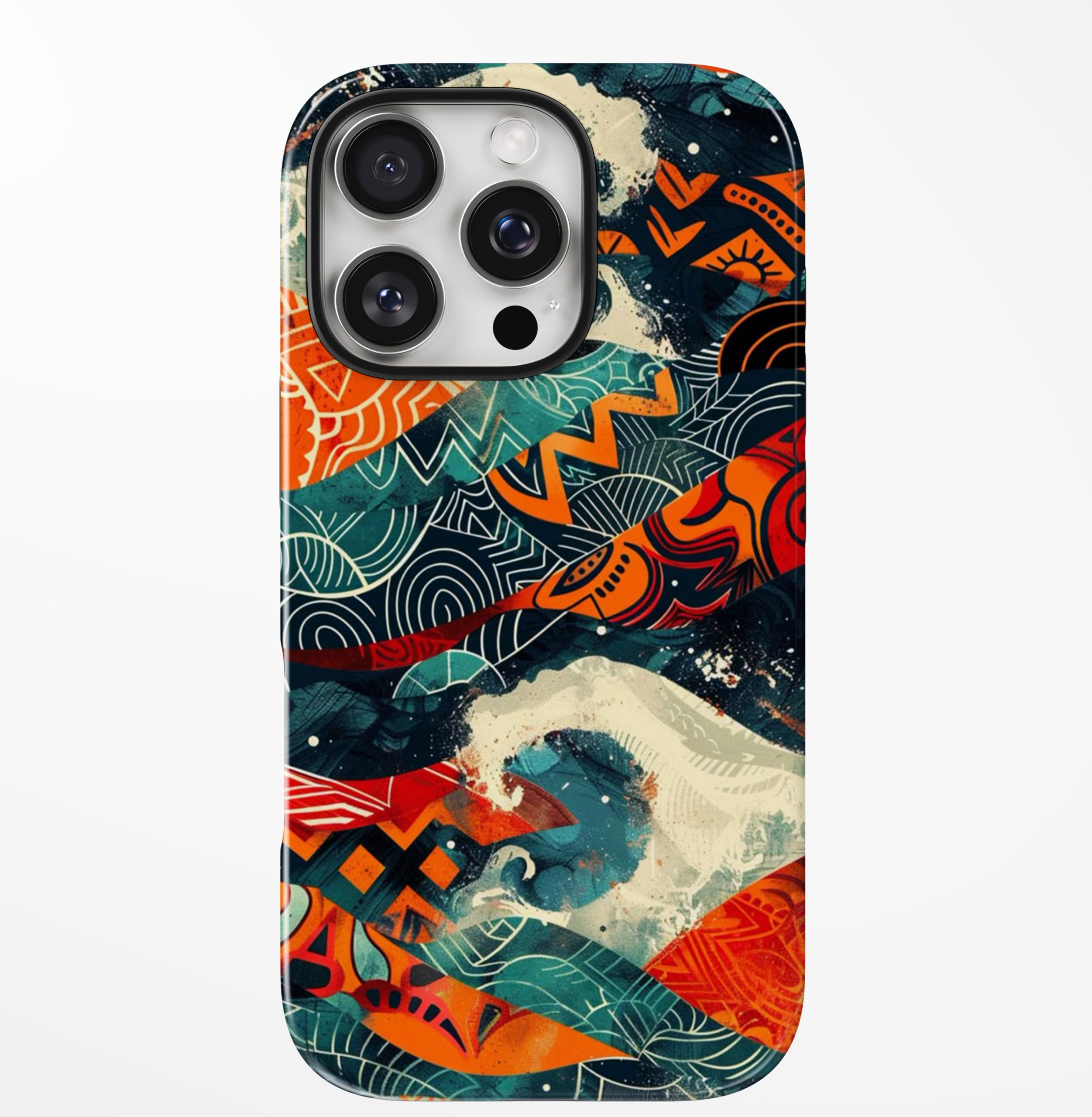 Tribal Wave Fusion – Phone Case