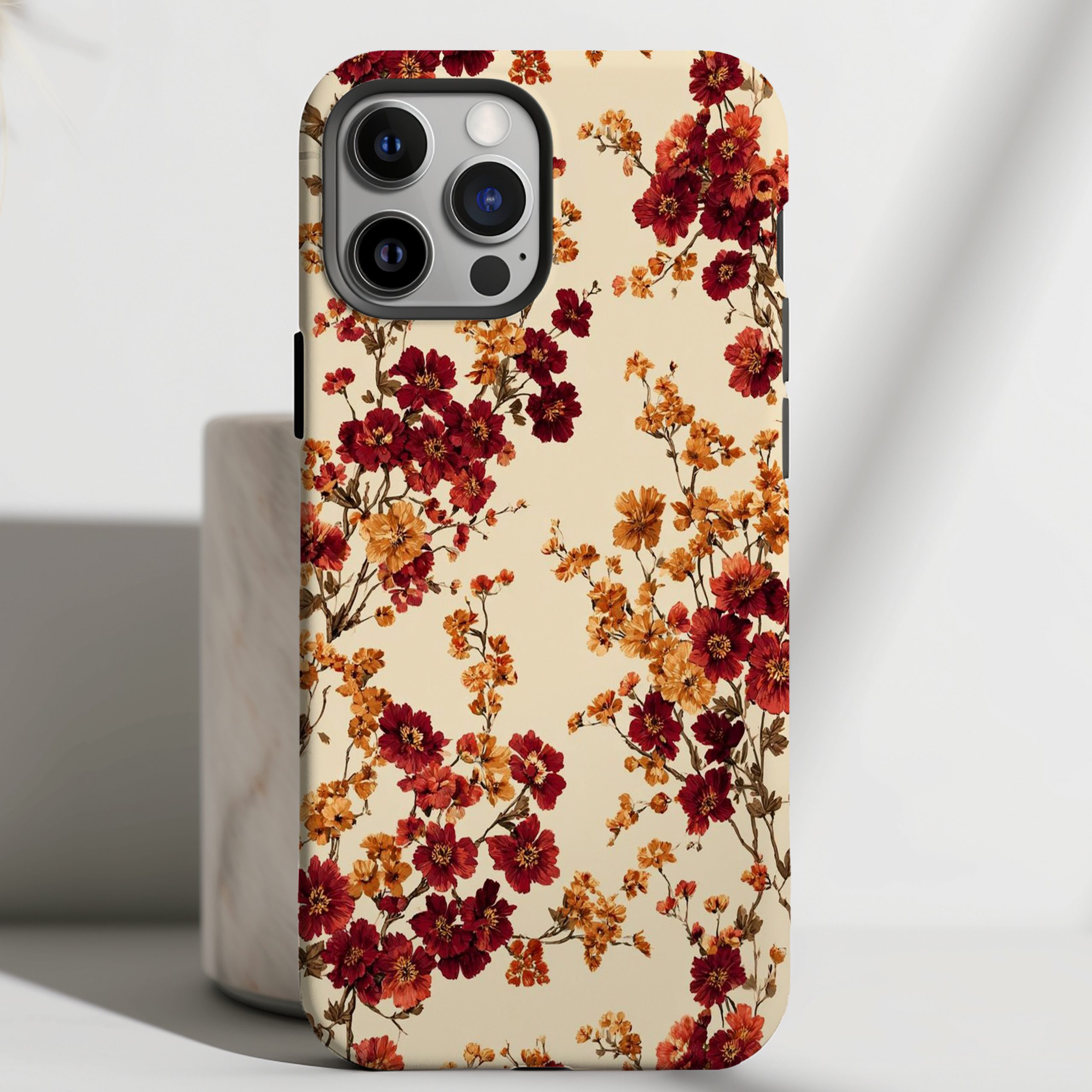 Autumn Bloom - Scarlet Petals Case