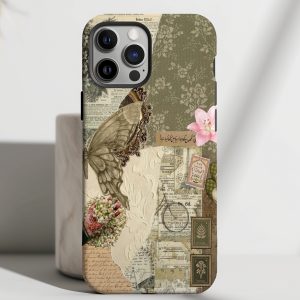 Poetry & Petals - Antique Collage Case