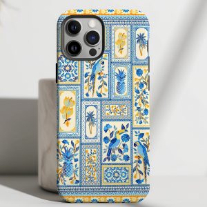 Riviera Garden - Blue Tropic Case