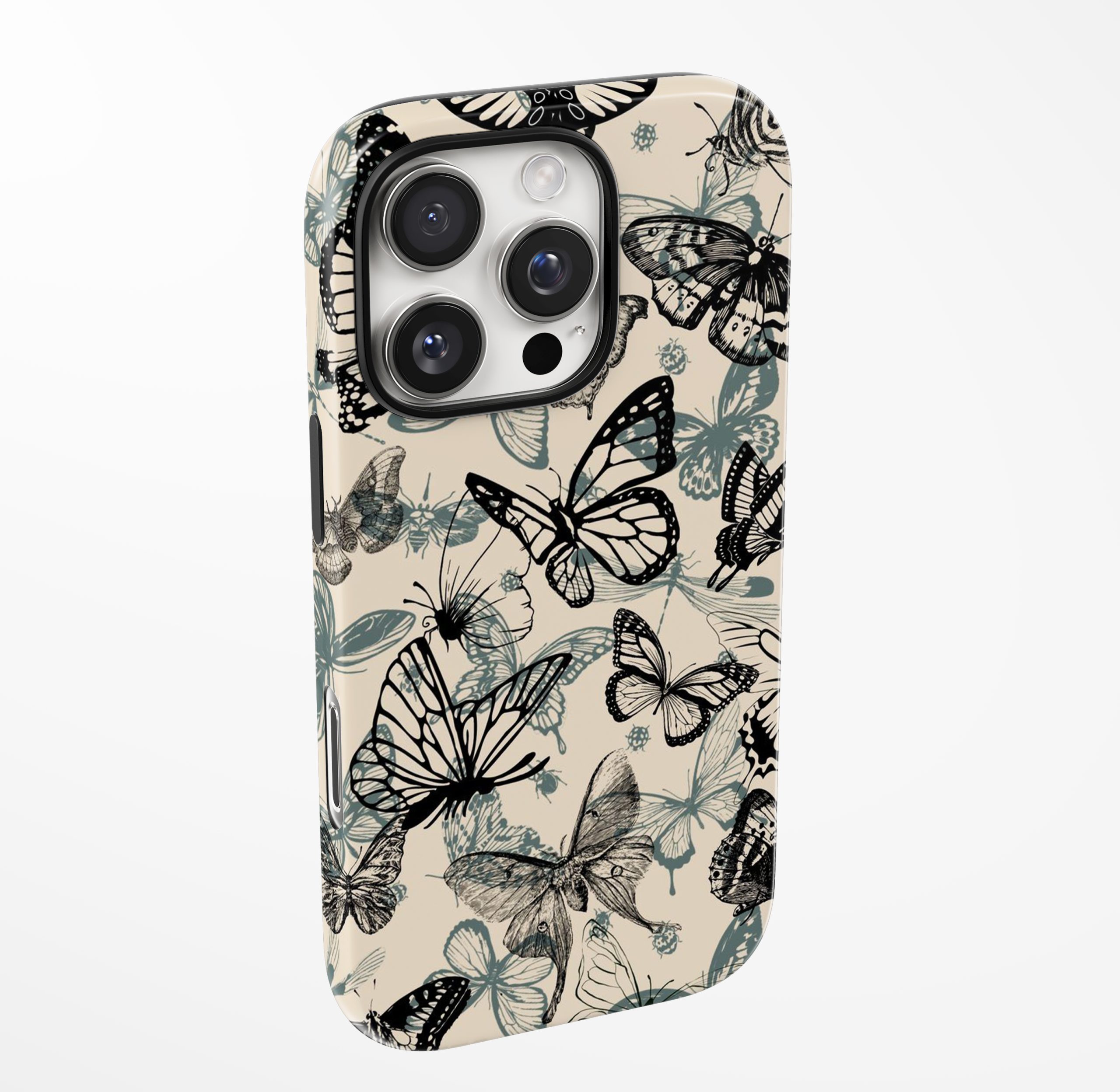 Midnight Butterflies – Phone Case - Image 2