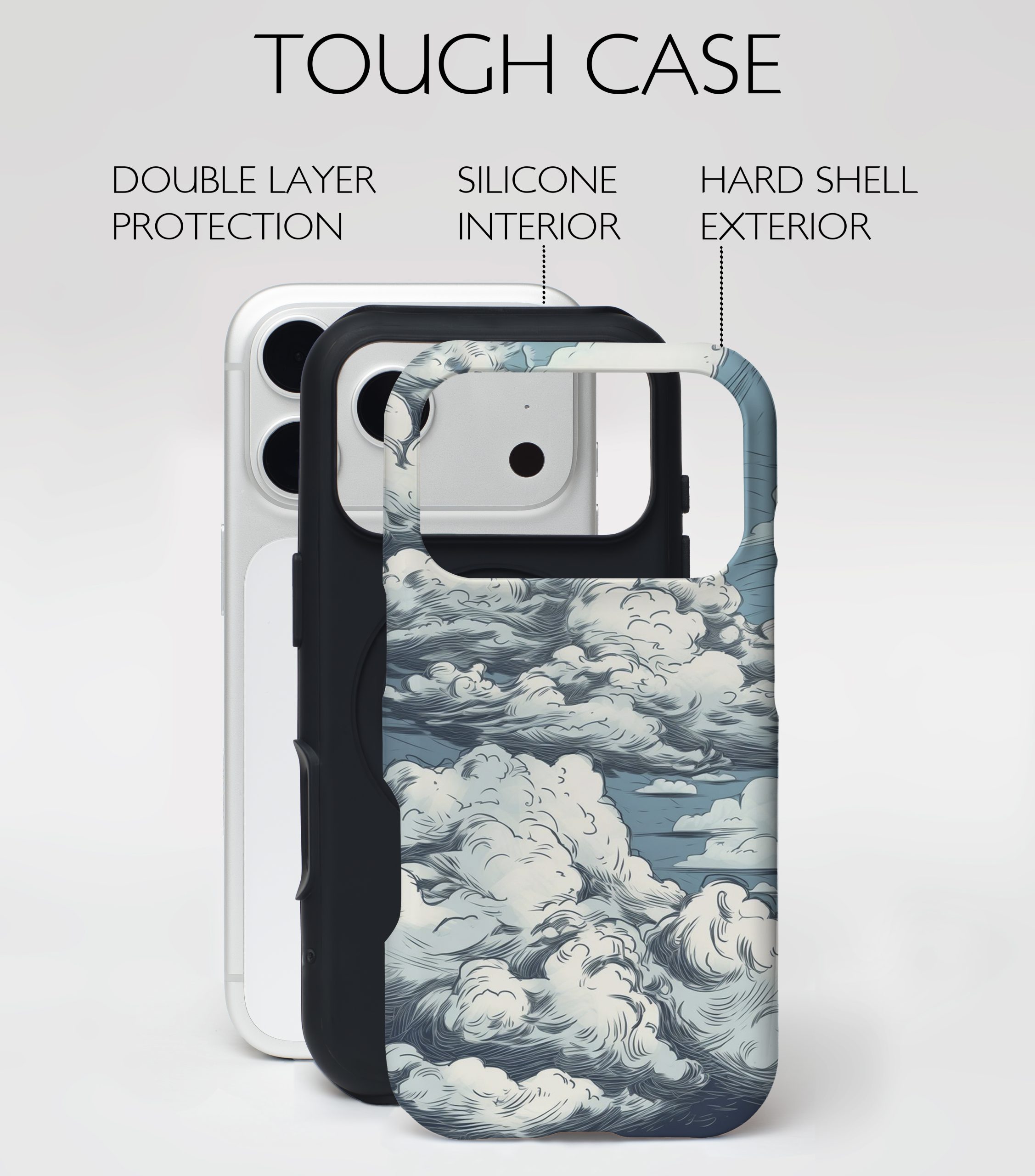 Painted Skies – Phone Case - Image 4