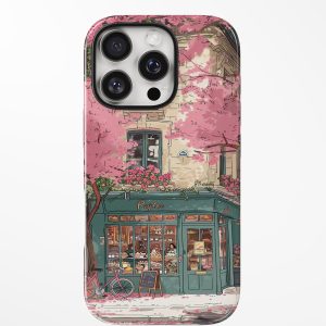 Pink Parisian Café – Phone Case