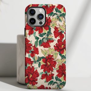 Scarlet Bloom - Peony Passion Case