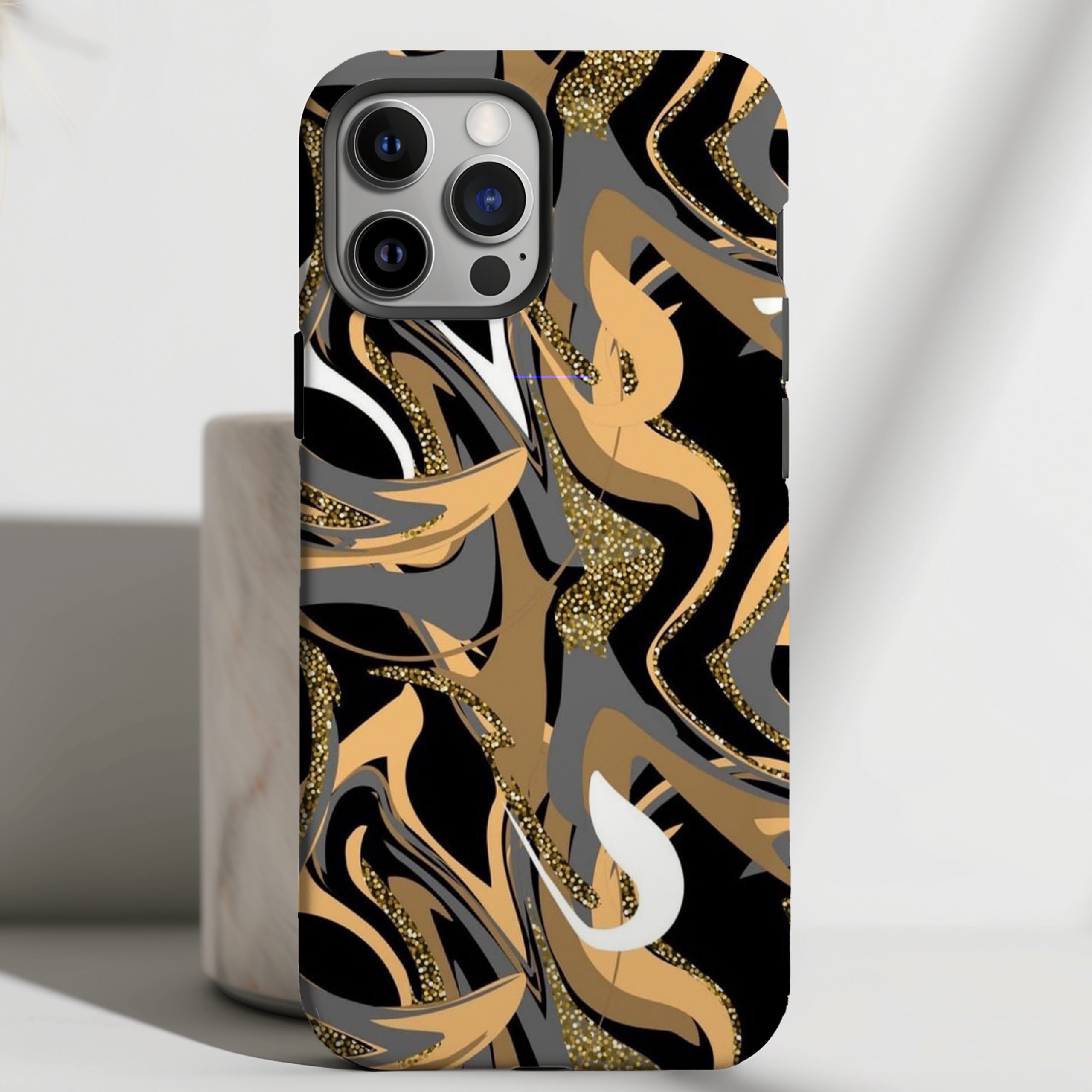 Golden Noir - Luxe Wave Case