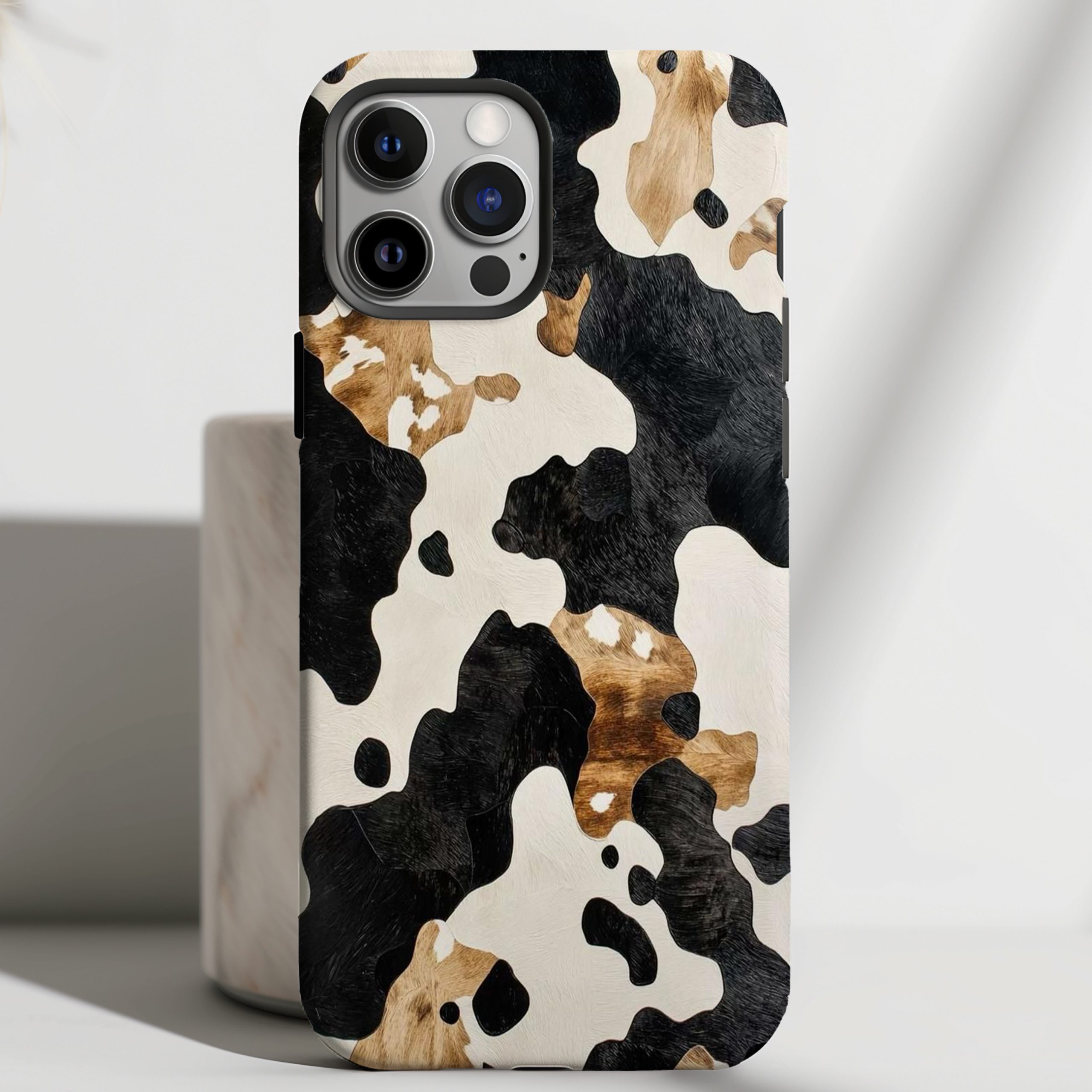 Rustic Hide - Modern Cow Print Case