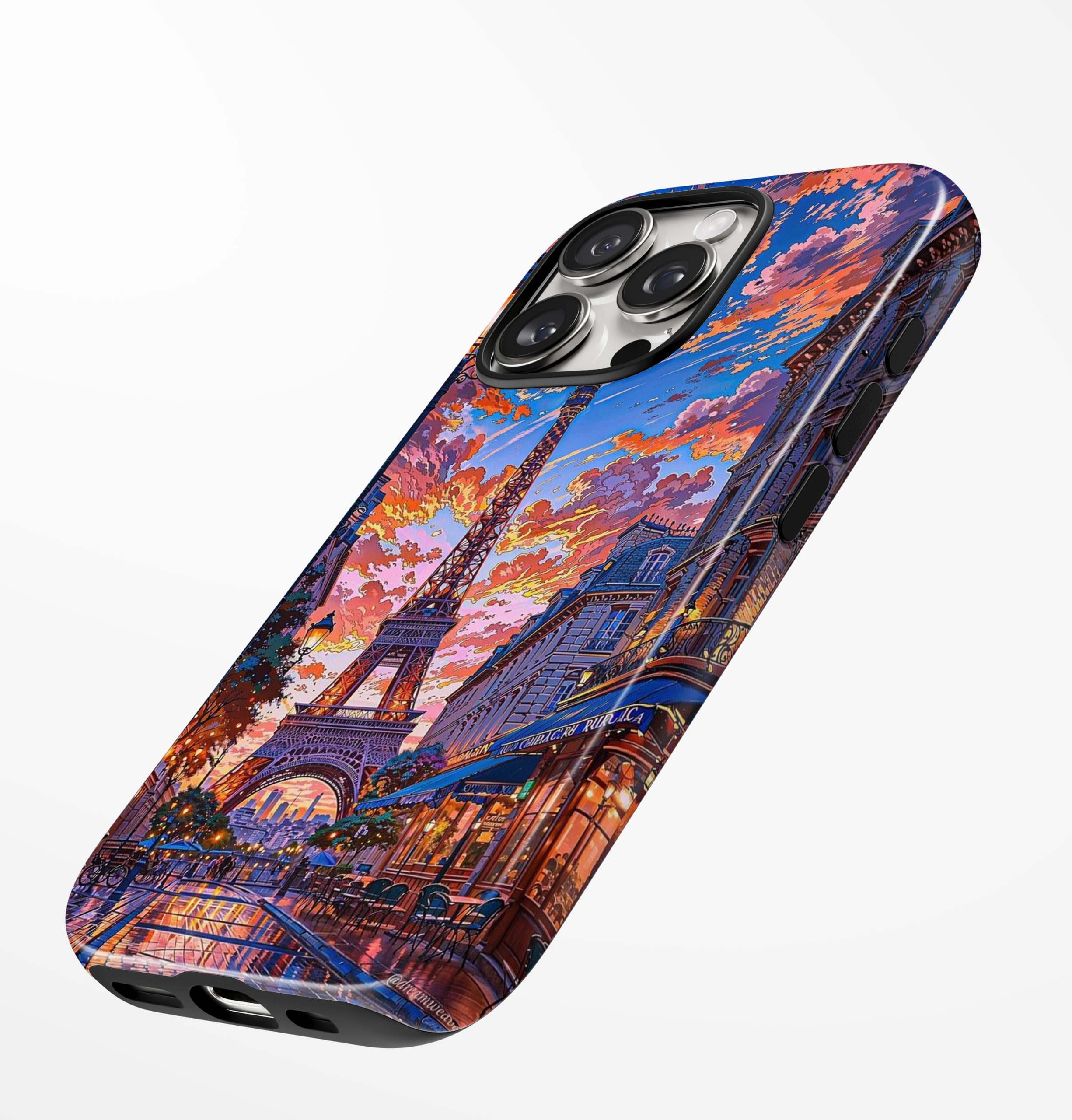 Paris at Dusk – Phone Case - Image 5