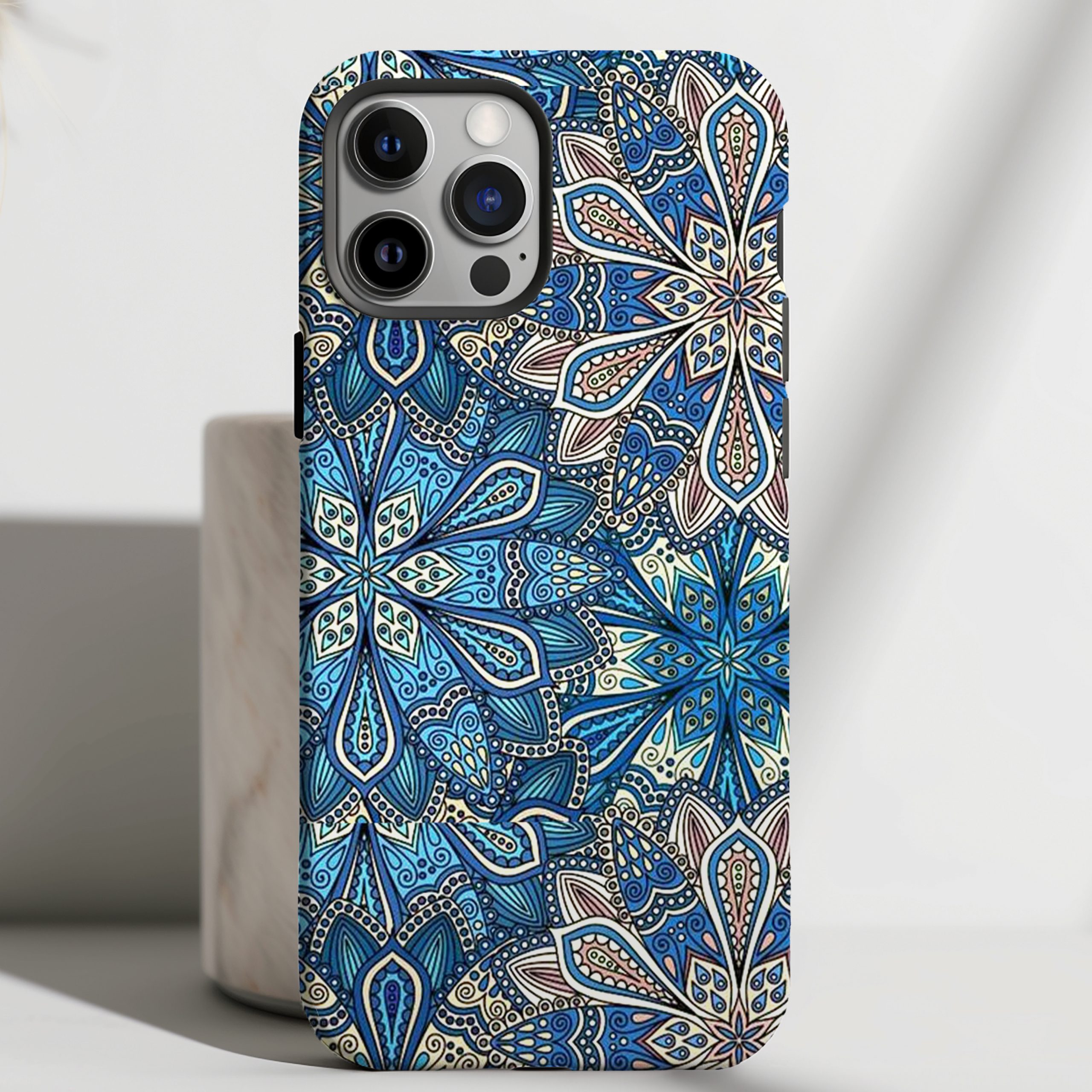 Azure Mirage - Ocean Bloom Case