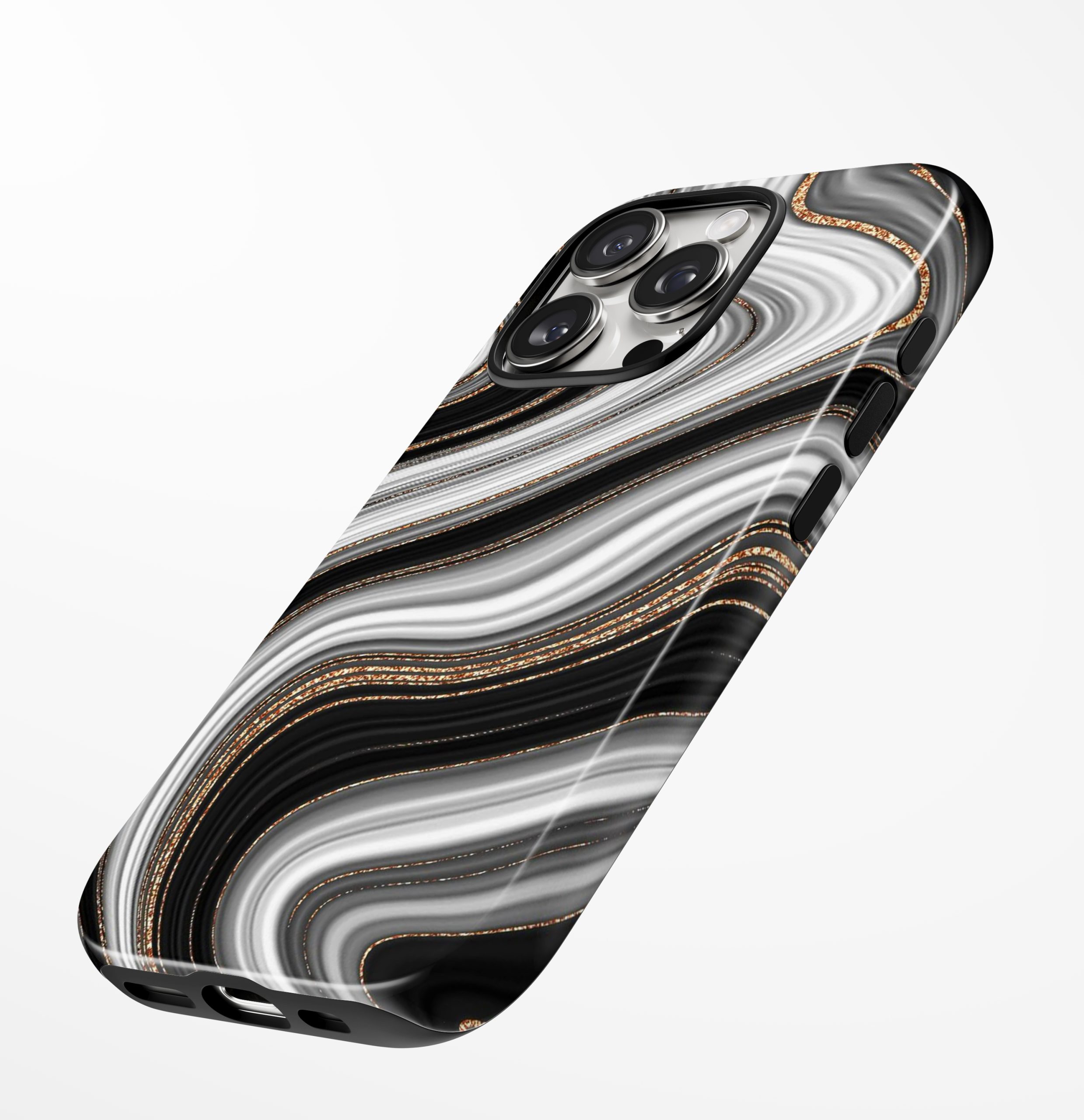 “Marble Noir Luxe” Case - Image 4