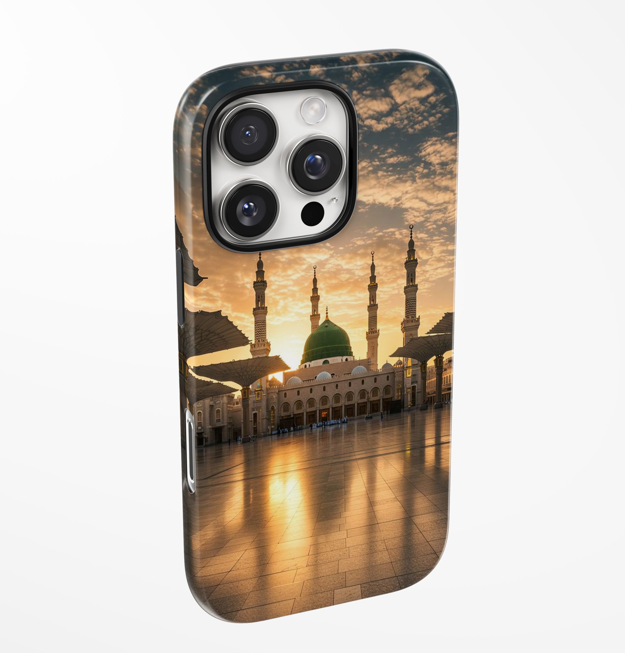 Medina Sunrise – Serene Masjid an-Nabawi Case - Image 4