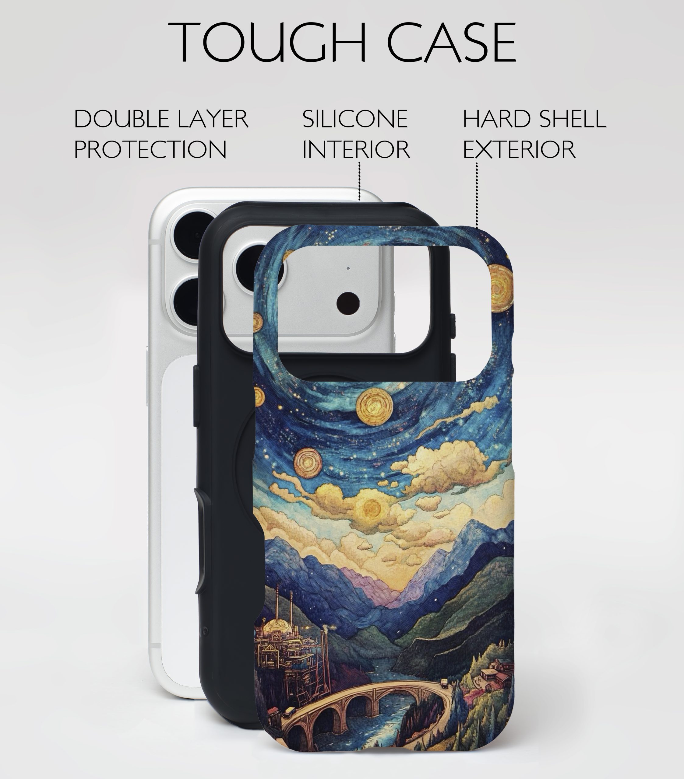 Starry Mountain Bridge Case – “Celestial Horizon” - Image 2
