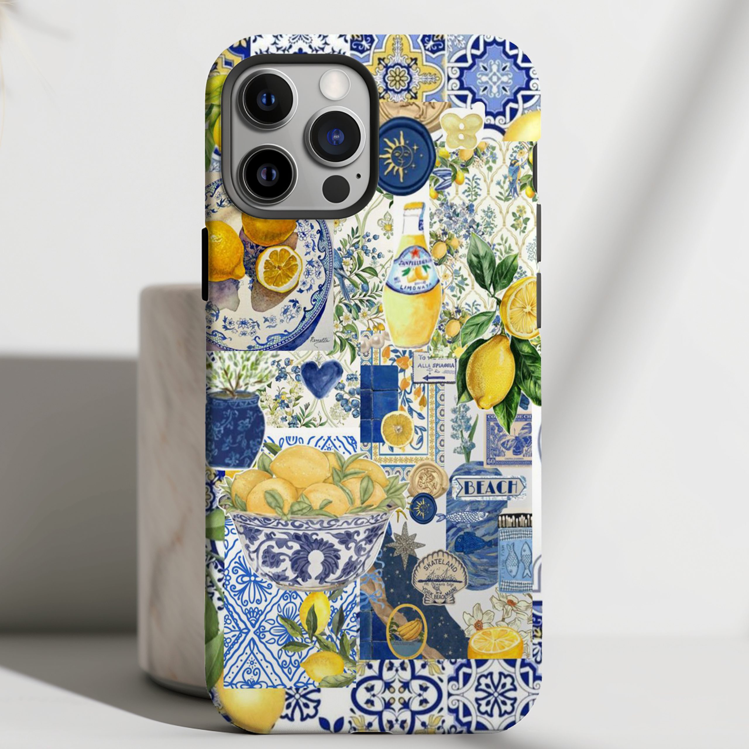 Amalfi Mosaic - Lemon Charm Case