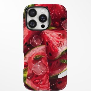 Frosted Watermelon Splash – Phone Case