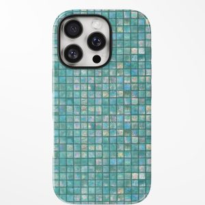 Ocean Mint Mosaic – Phone Case