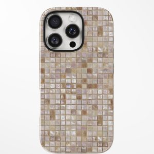 Champagne Pearl Mosaic – Phone Case