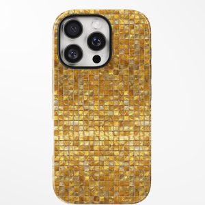 Golden Honey Mosaic – Phone Case