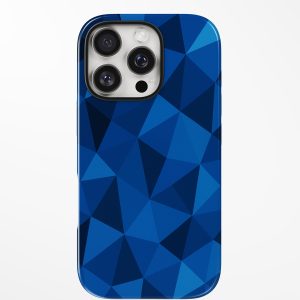 Blue Prism Geometry – Phone Case
