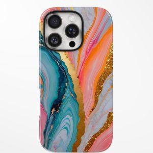 Sunset Crystal Swirl