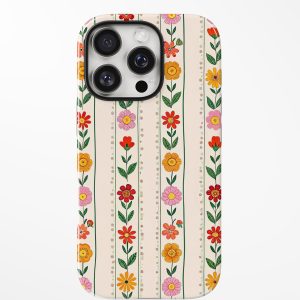 Vintage Garden Stripes 🌸🎨