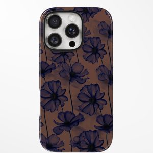 Blue Floral Soft Tone Case