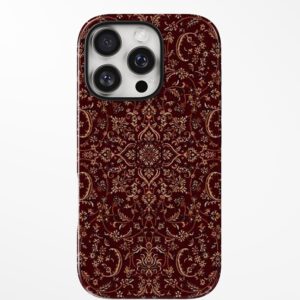 Crimson Velvet Medallion