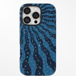 Blue Crystal Wave