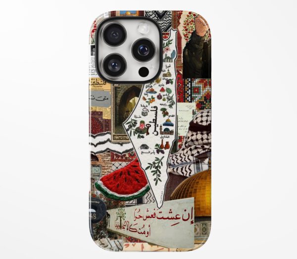 Land of Memory - Hand-Drawn Map Collage Case